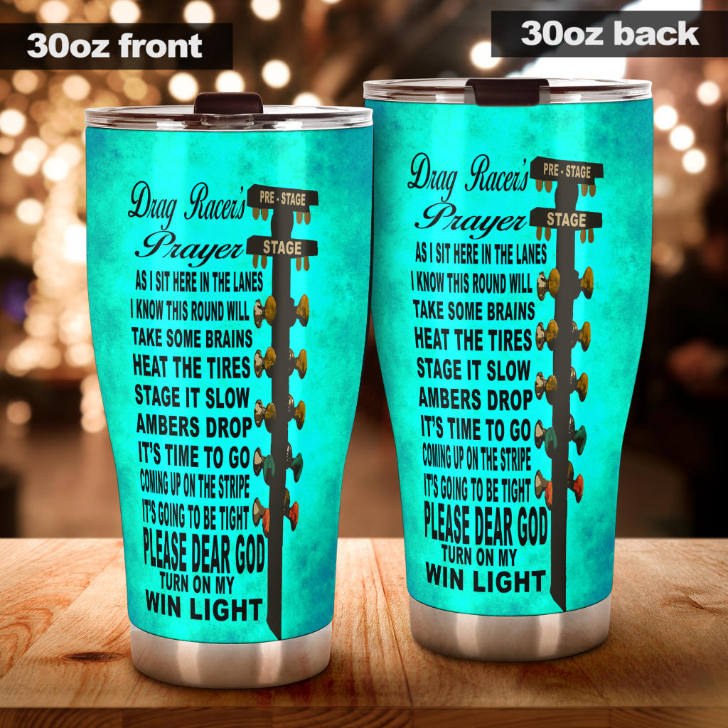 Drag Racer's Prayer Tumbler