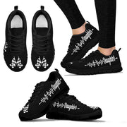 Racing Daughter Heartbeat Running Sneakers