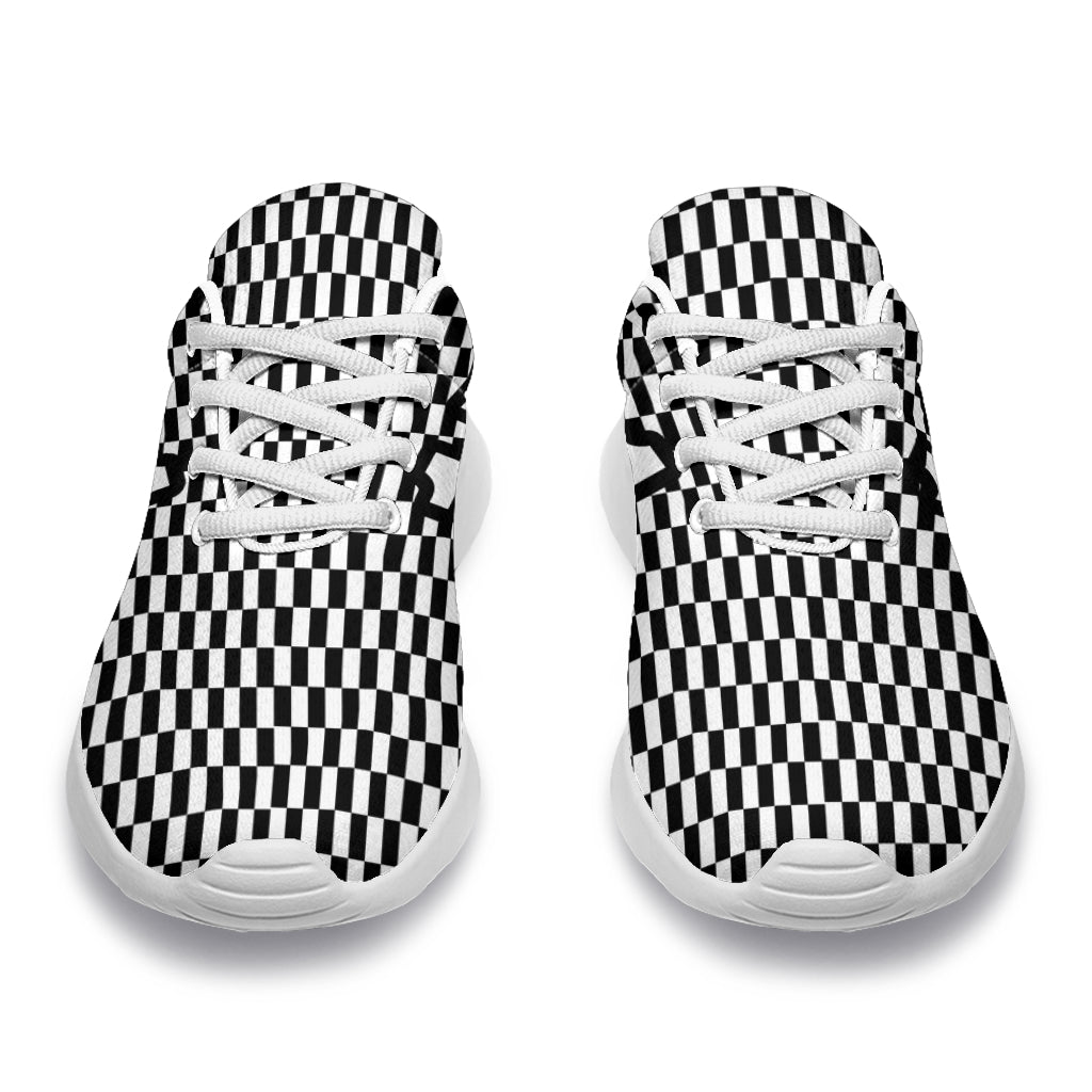 Racing Sneakers Checkered Flag