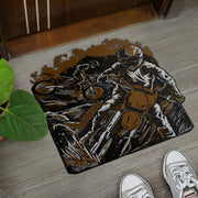 Custom Shaped Motocross Door Mat