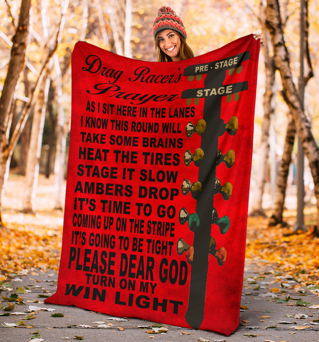 Drag Racer's Prayer Blanket
