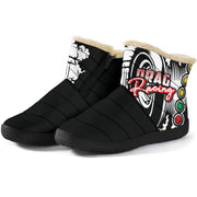 Drag Racing Cozy Winter Boots