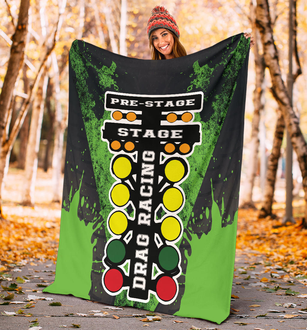 Drag Racing Blanket