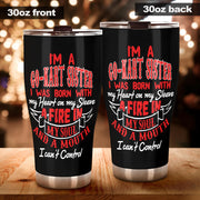 go kart racing sister tumbler