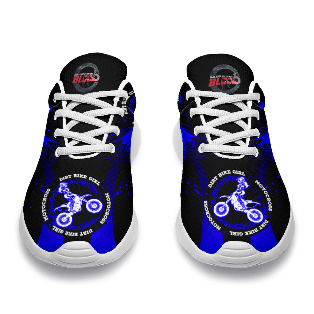 Dirt Bike Girl Sneakers