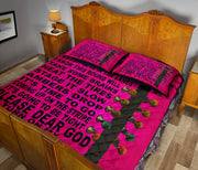 Drag Racer's Prayer Quilt Bed Set