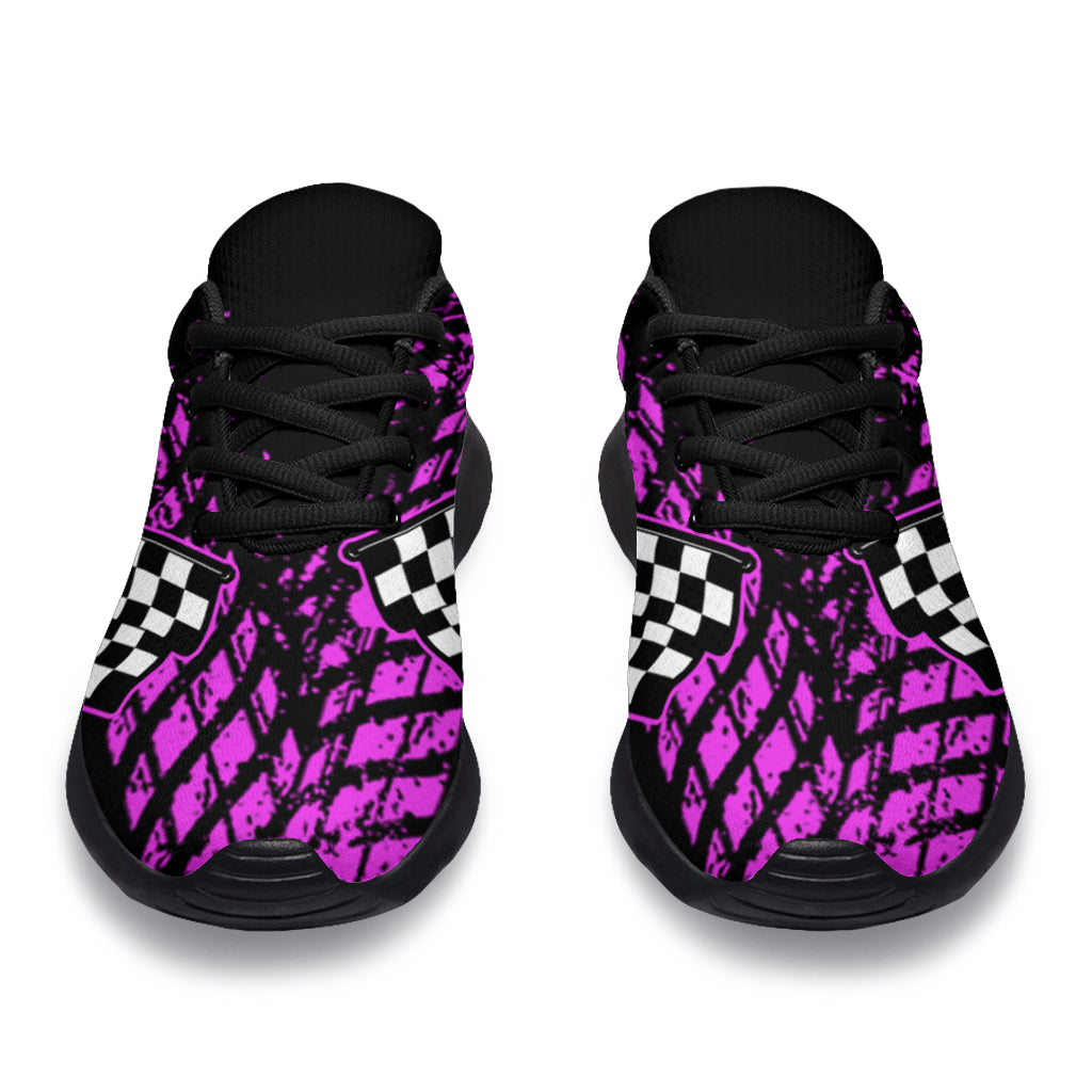 dirt racing sneakers pink
