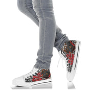 Dirt Track Racing Modified High Top Shoes