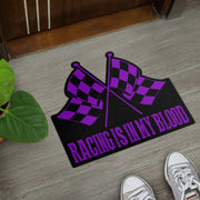 Racing Shaped Door Mats