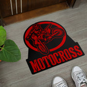 Custom Shaped Motocross Door Mat