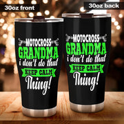 motocross grandma tumbler