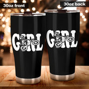 Motocross Girl Tumbler