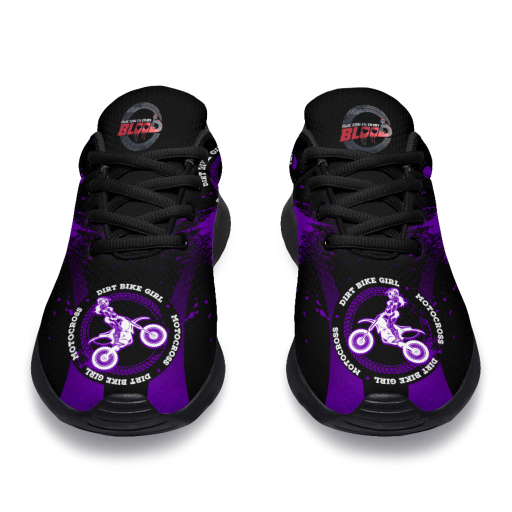 Dirt Bike Girl Sneakers