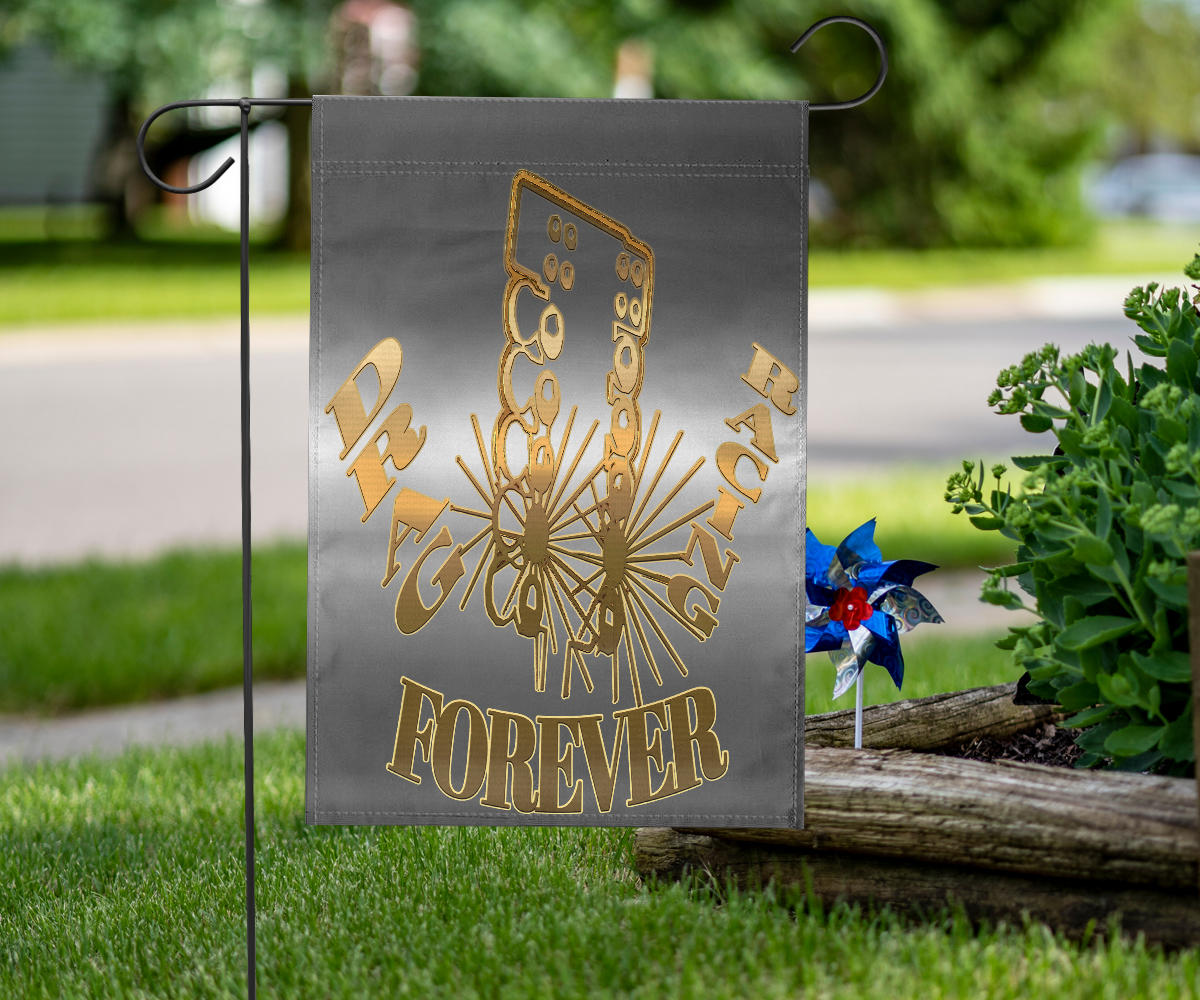Drag Racing Forever Flag