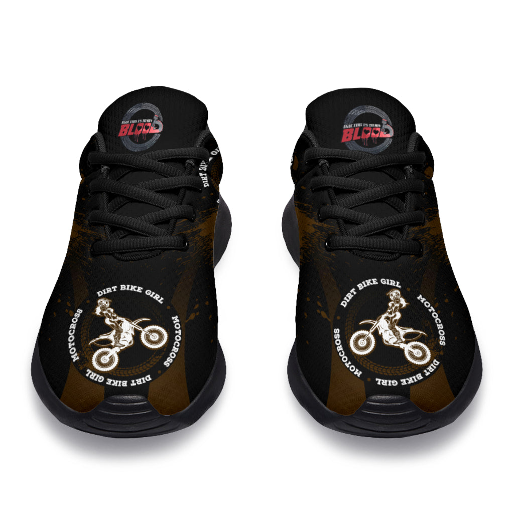 Dirt Bike Girl Sneakers