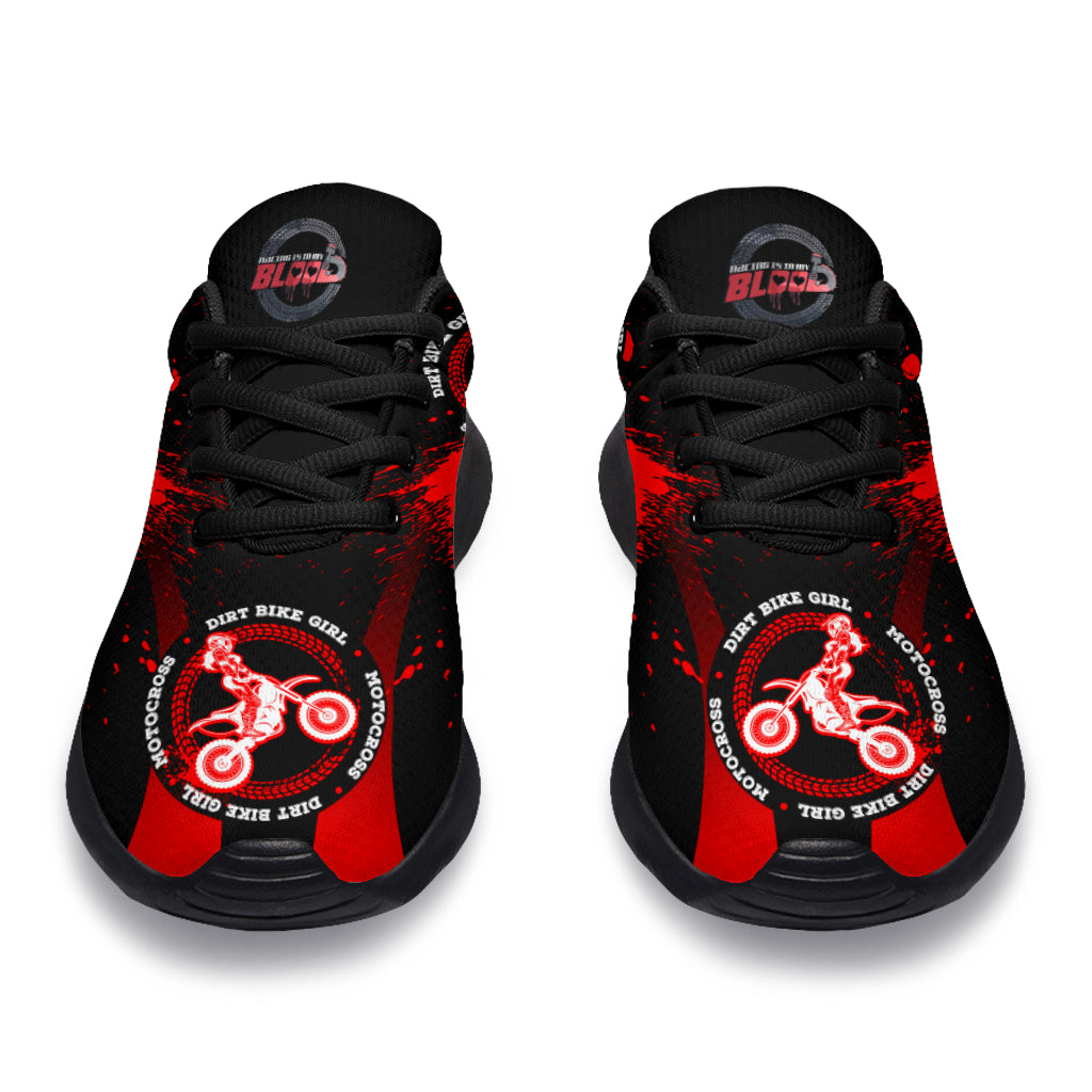 Dirt Bike Girl Sneakers