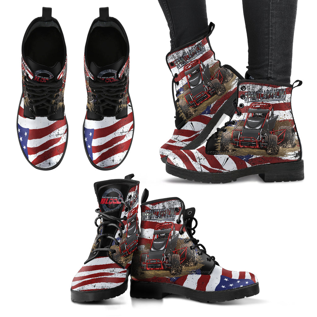 Sprint Car Non-Wing Boots