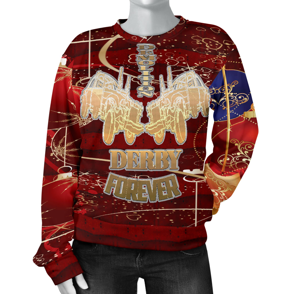 Demolition Derby Ugly Women's Sweater
