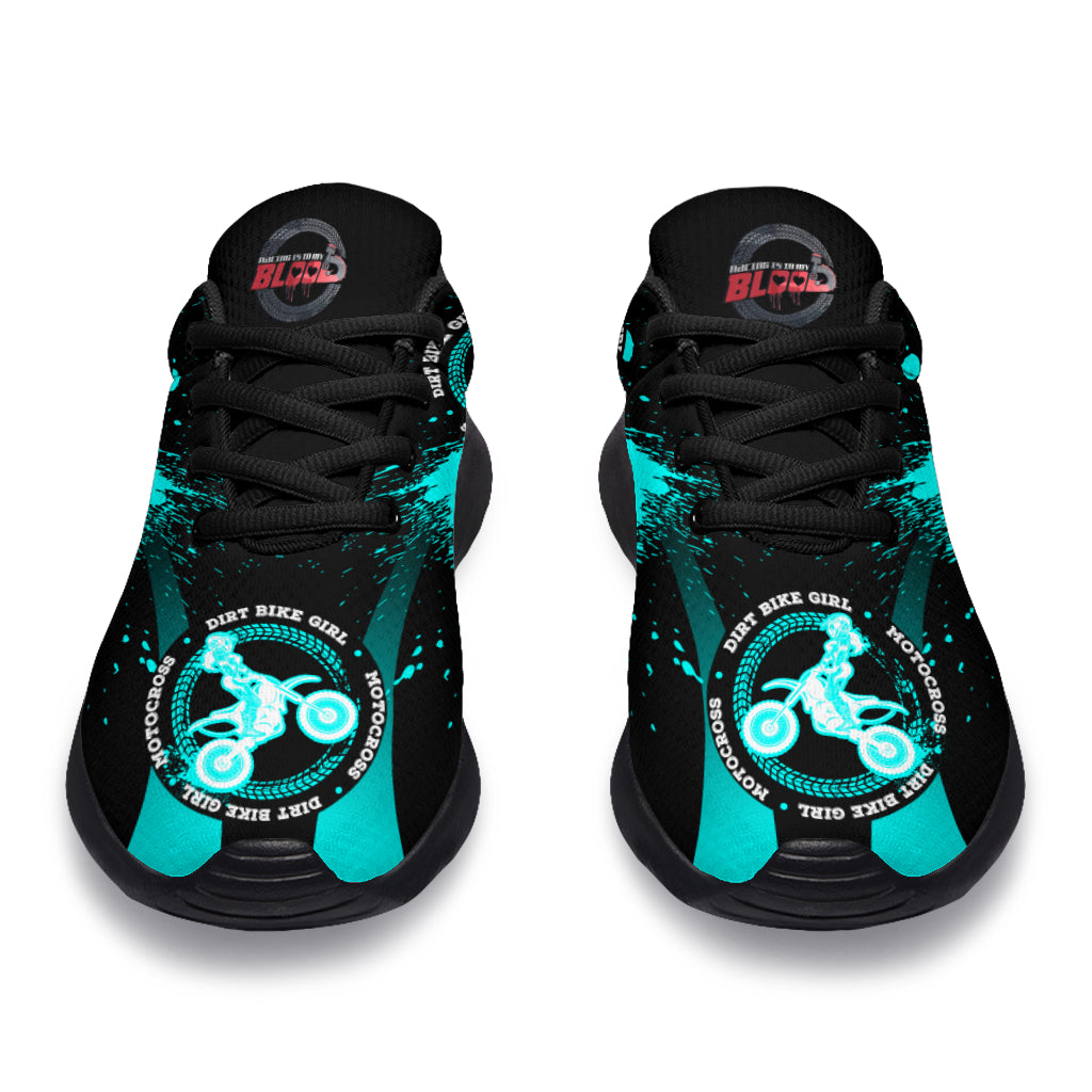 Dirt Bike Girl Sneakers