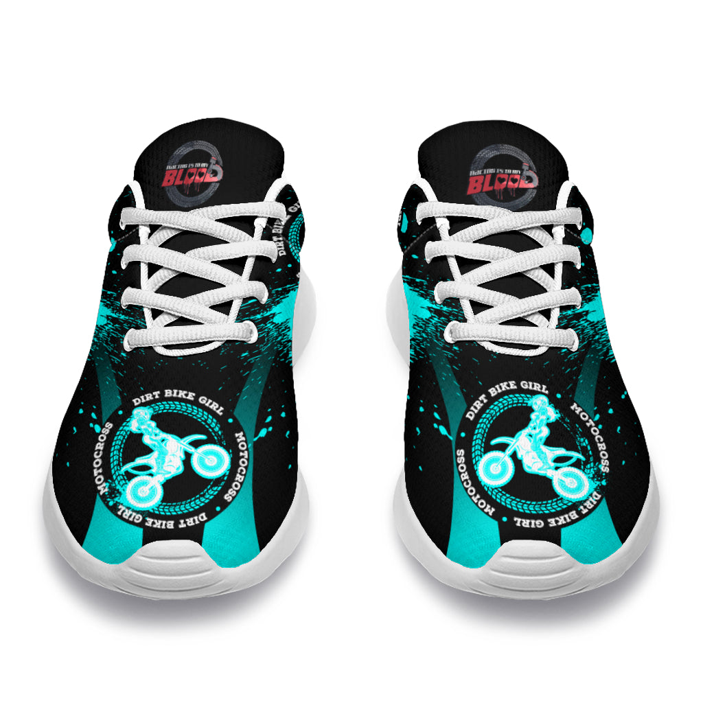 Dirt Bike Girl Sneakers