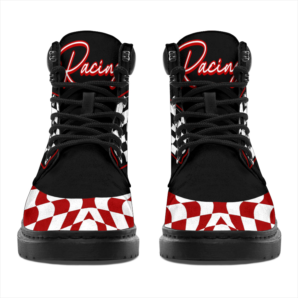 Racing All-Season Boots red