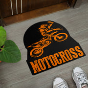 Custom Shaped Motocross Door Mat