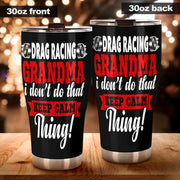 Drag Racing Grandma Tumbler