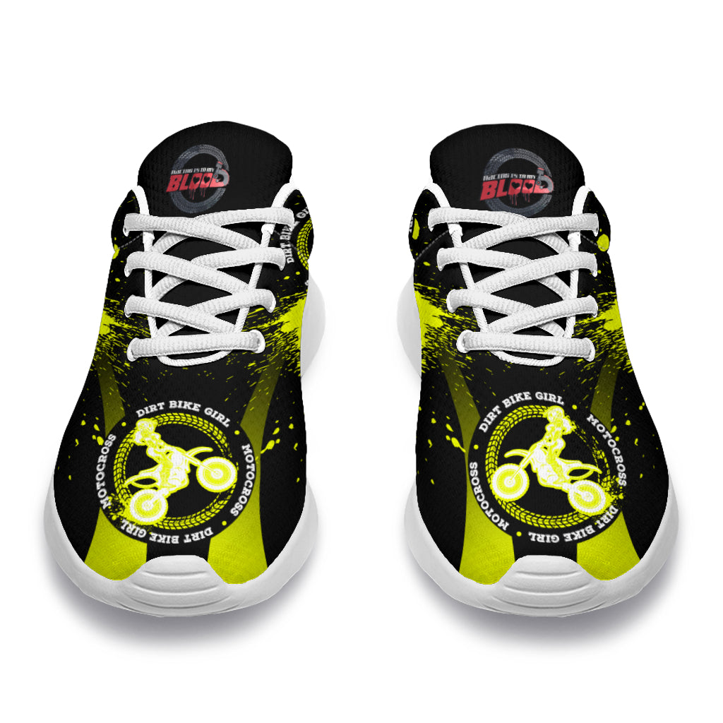 Dirt Bike Girl Sneakers