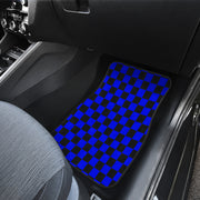 Racing Checkered Flag Car Mats