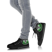 Sprint Car Racing High Top Shoes