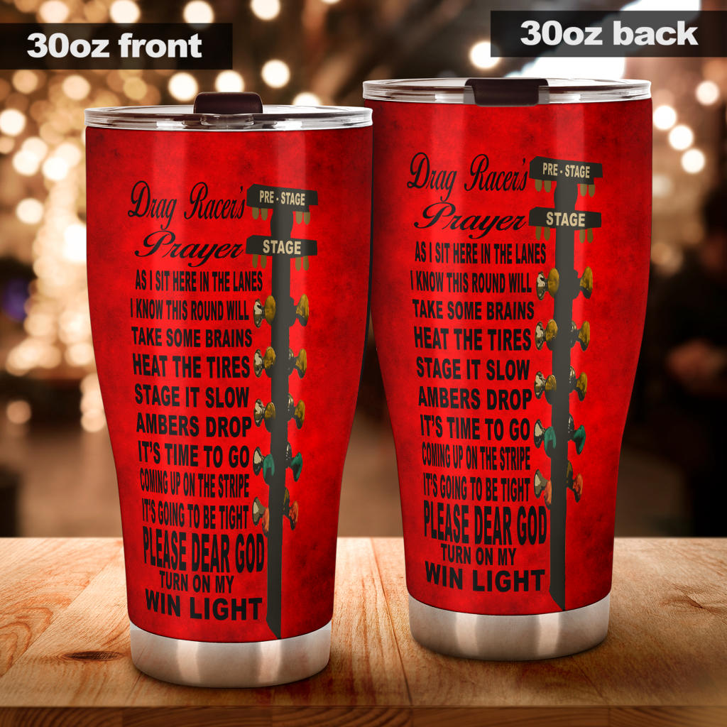 Drag Racer's Prayer Tumbler