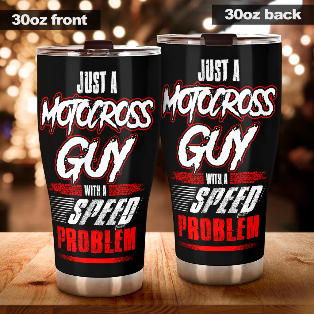 motocross tumbler