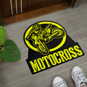 Custom Shaped Motocross Door Mat