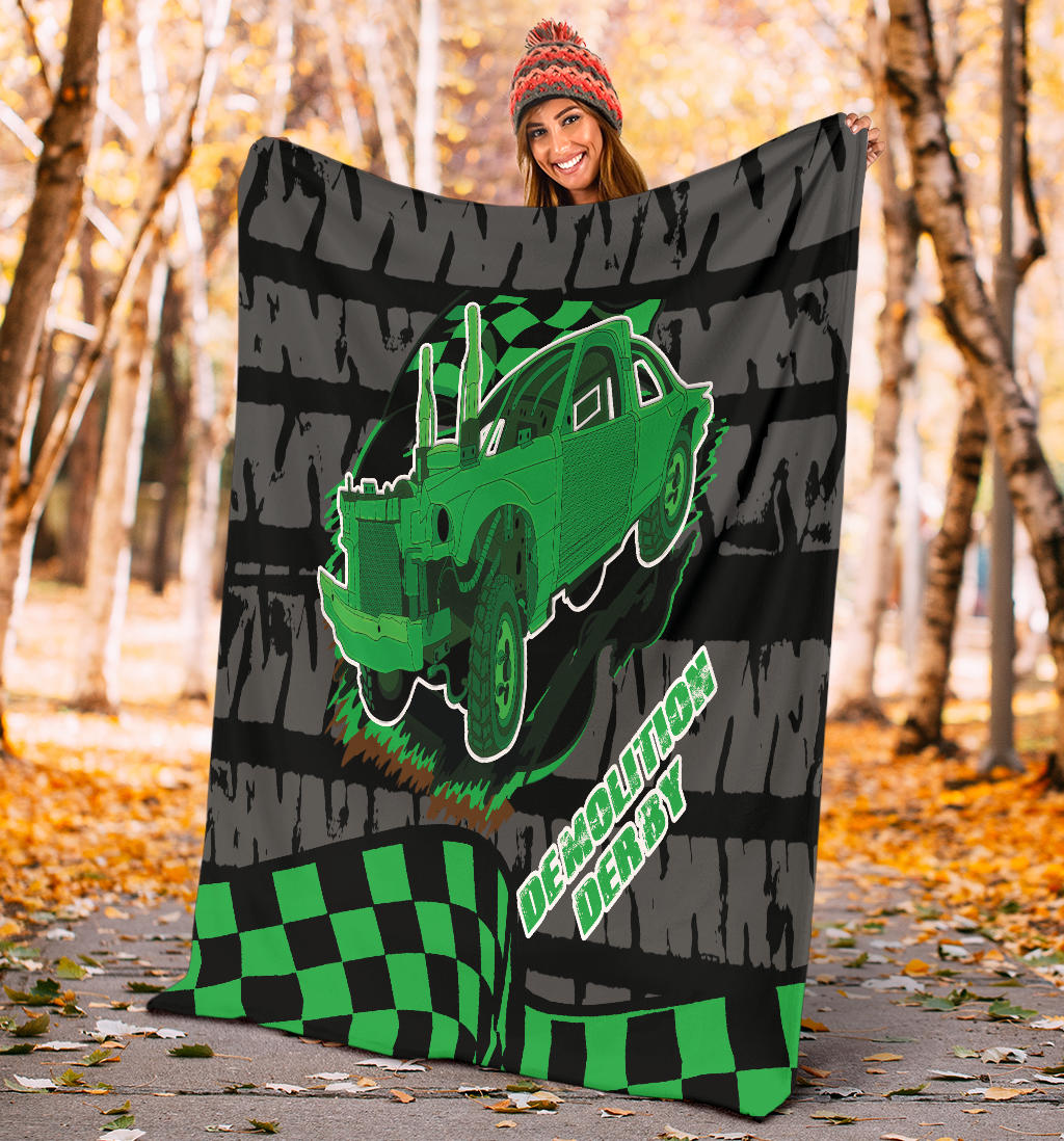 Demolition Derby Blanket
