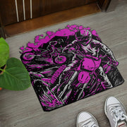 Custom Shaped Motocross Door Mat