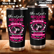 motocross girl tumbler