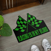 Racing Shaped Door Mats