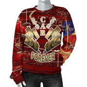 Sprint Car Racing Ugly Women's Sweater