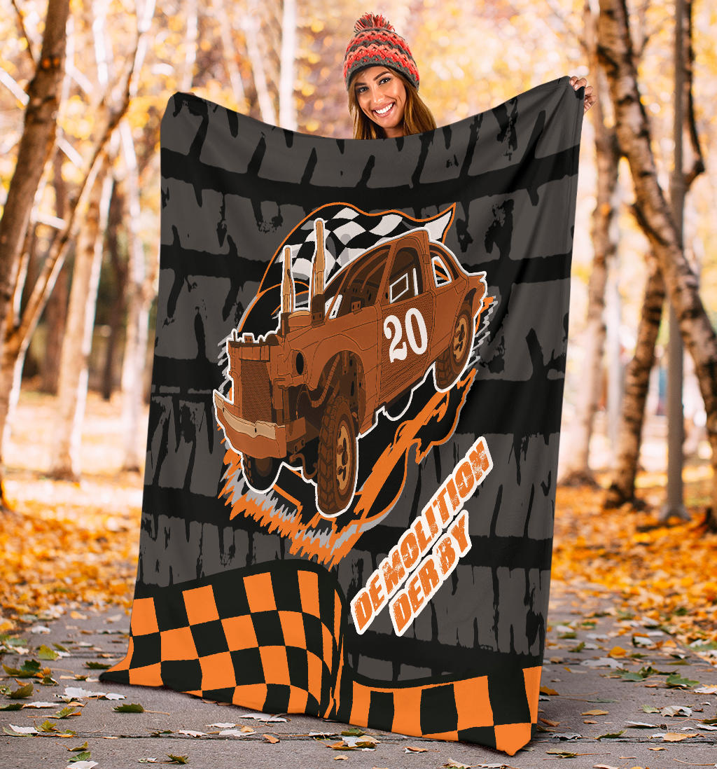 Demolition Derby Blanket