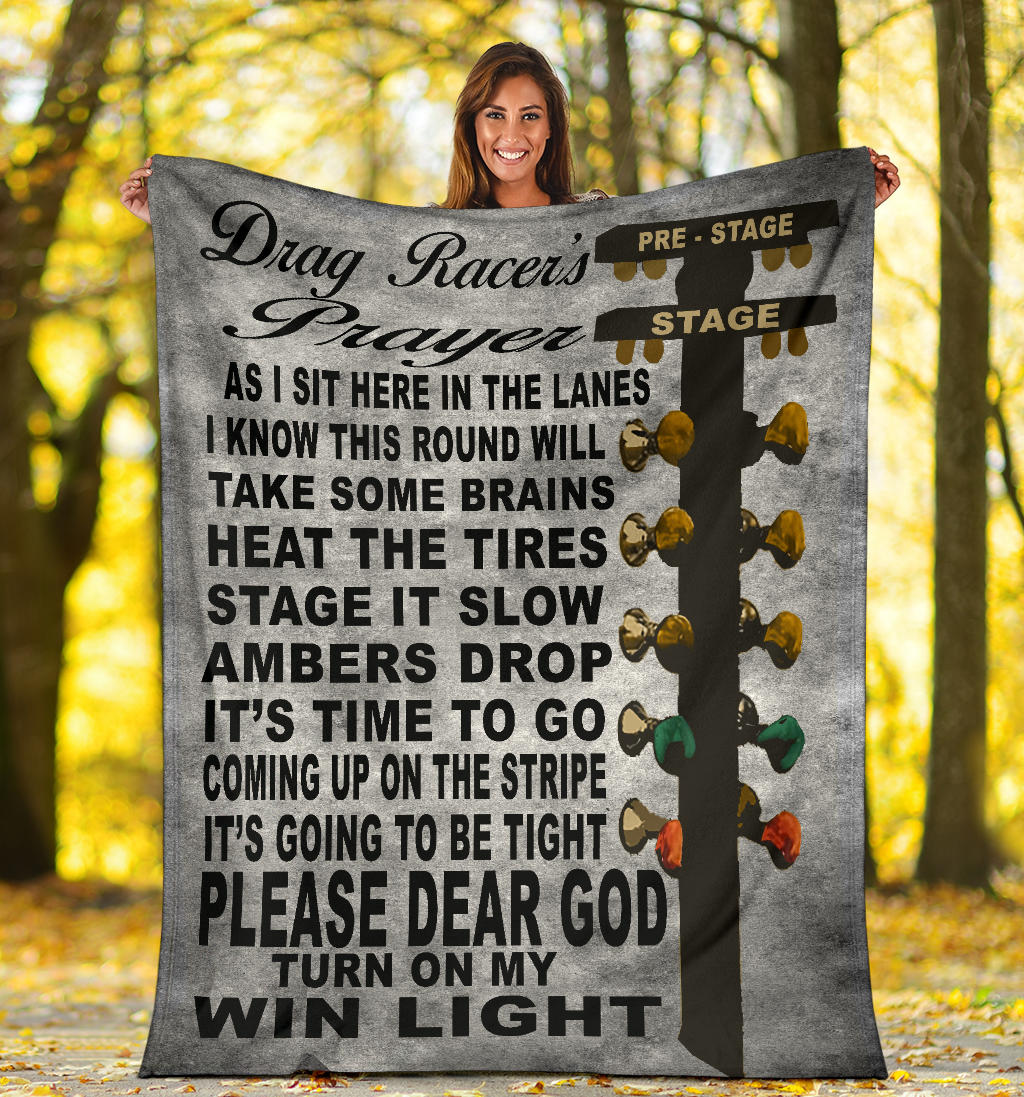 Drag Racer's Prayer Blanket