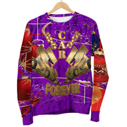Sprint Car Racing Ugly Women's Sweater