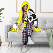 Drag Racing Hooded Blanket