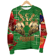 Sprint Car Racing Ugly Women's Sweater