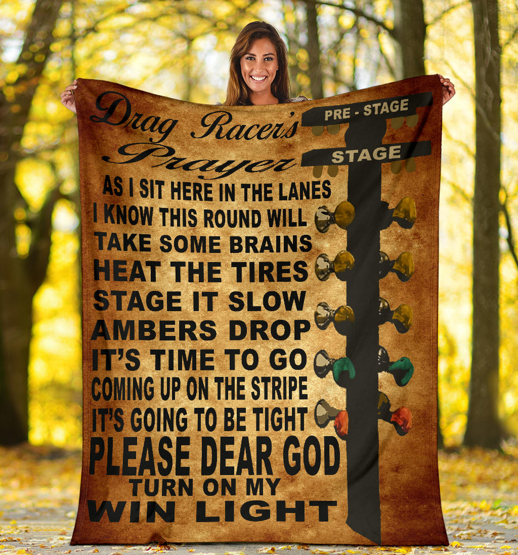 Drag Racer's Prayer Blanket