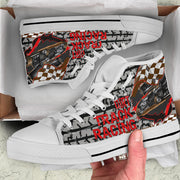 Dirt Track Racing Sprint Car High Top Shoes