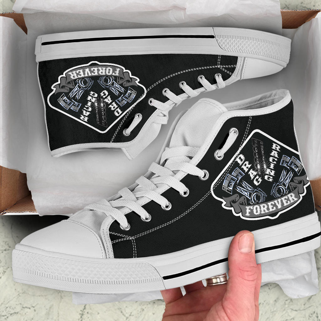 Drag racing shoes