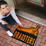 Custom Shaped Dragster Door Mat