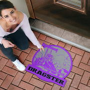 Custom Shaped Dragster Door Mat