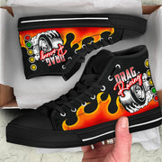 Drag Racing High Top Shoes