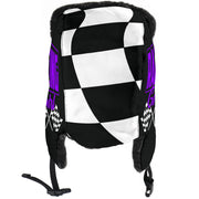 Racing Girl Checkered Trapper Hat